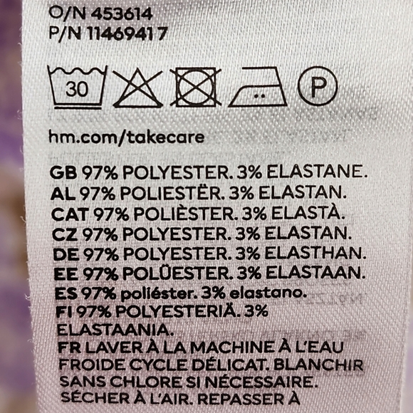 H&M Women's Patterned A-Line Dress - XS - Picture 6 of 7